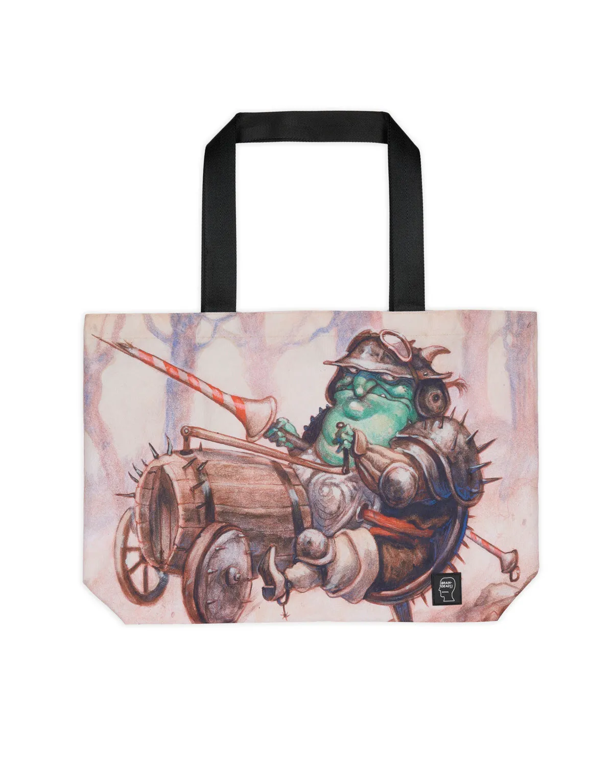 Brain Dead x Magic: The Gathering Goblin War Buggy Tote Bag - Tan