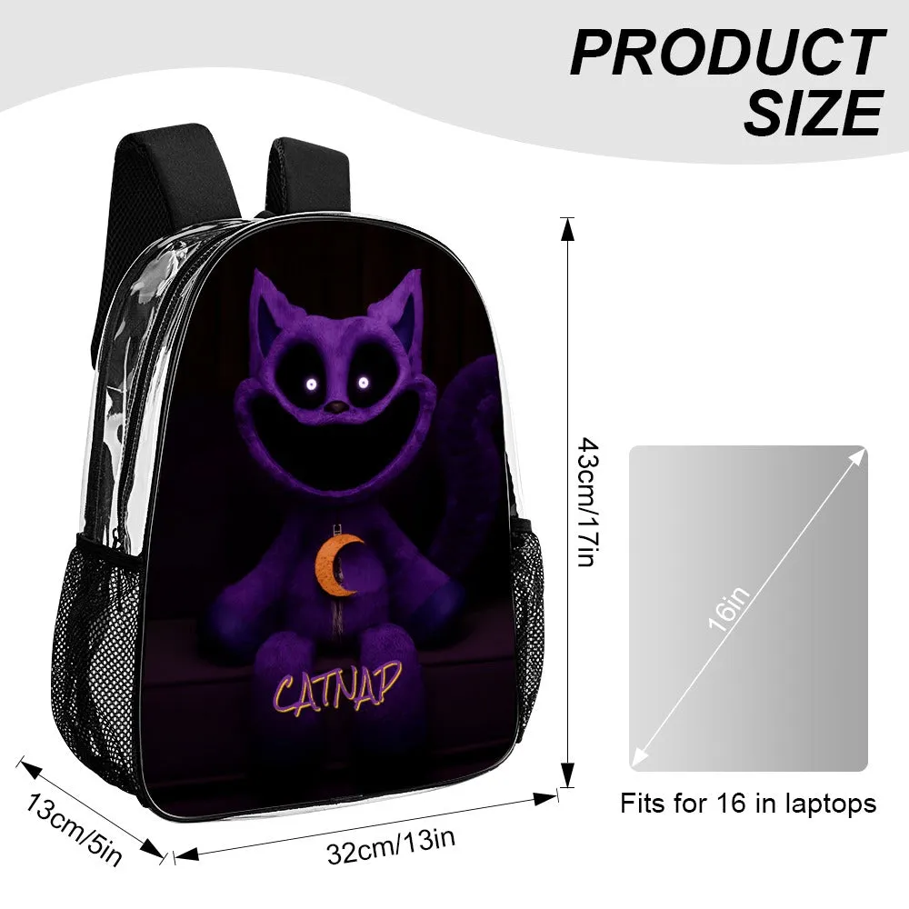 Catnap Transparent Backpack