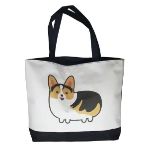 Chubby Corgi Canvas Bag