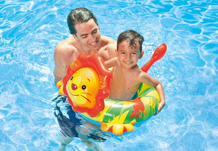 INTEX Animal Children's Lifebuoys Swimming Ring Suitable for 3-6 Years Old