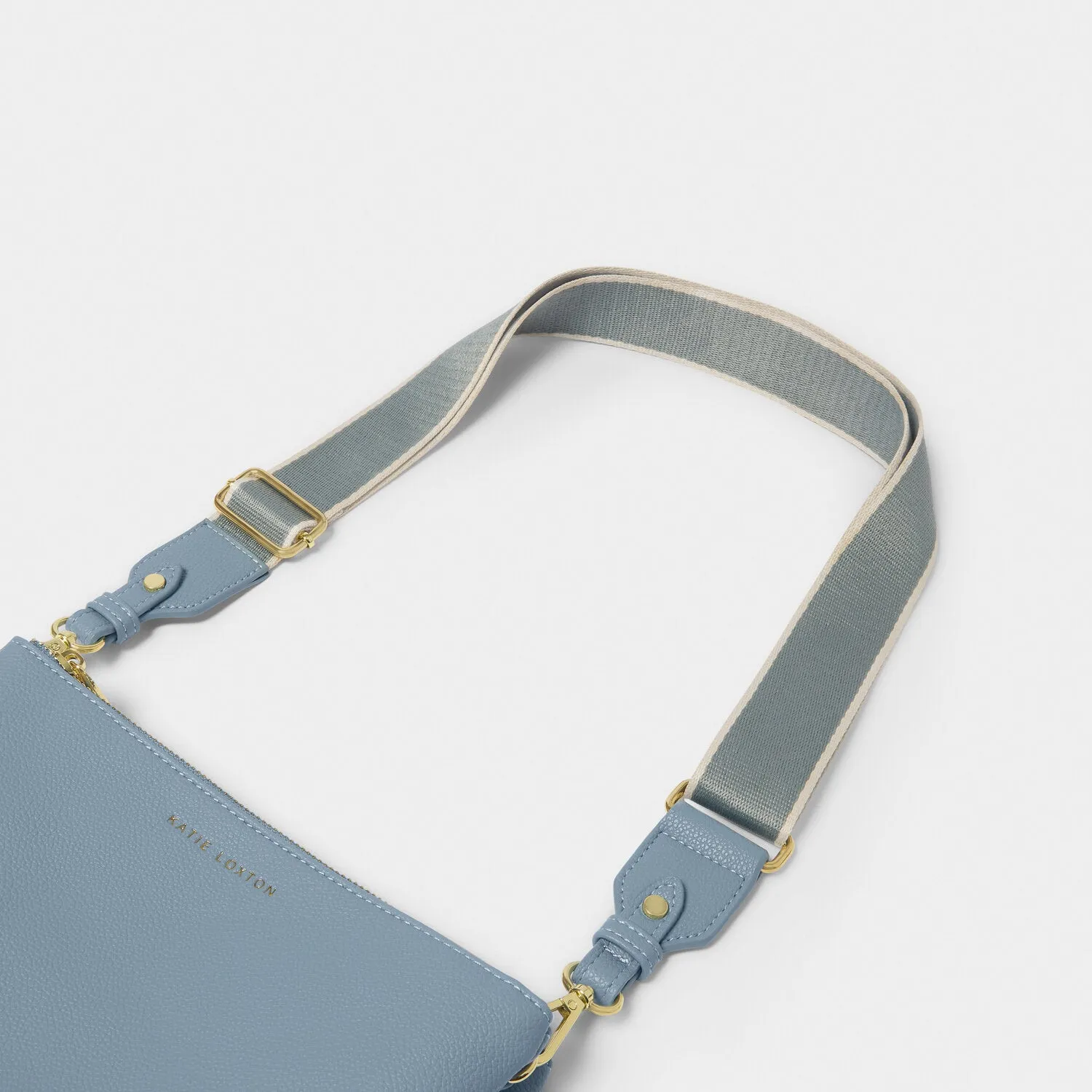 Katie Loxton 135cm Cornflower Blue Canvas Bag Strap