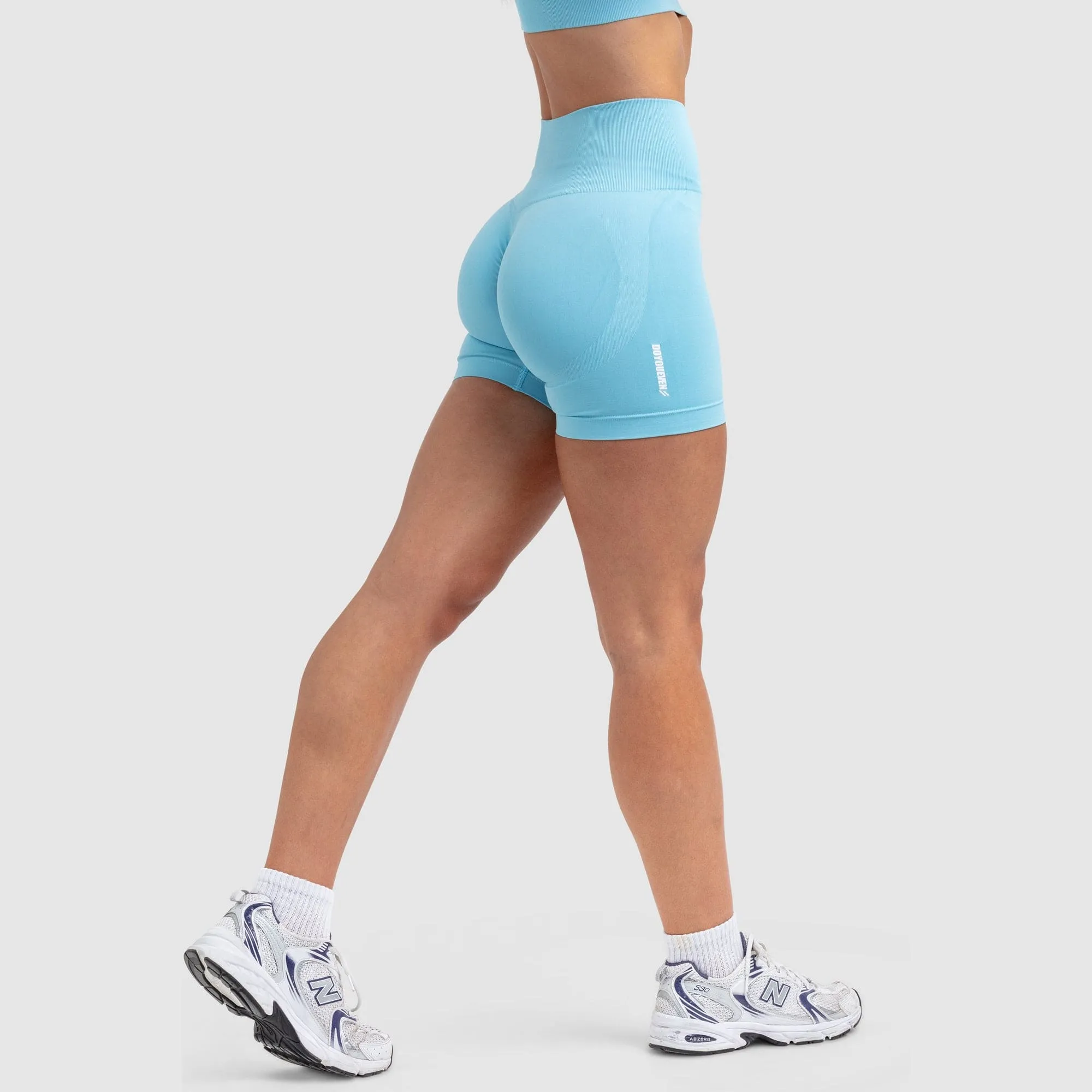 Scrunch 2 Seamless Shorts - Baby Blue