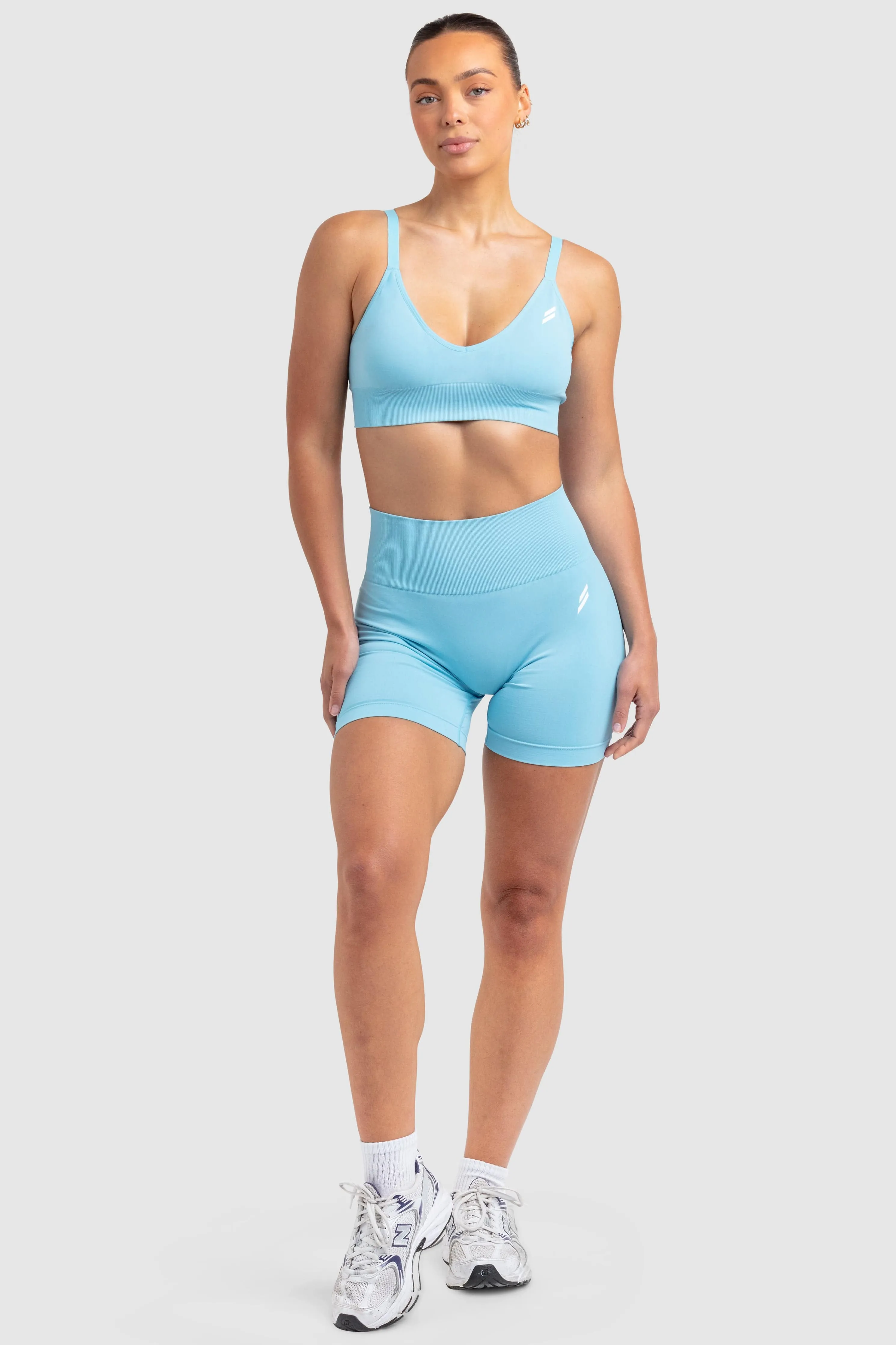 Scrunch 2 Seamless Shorts - Baby Blue