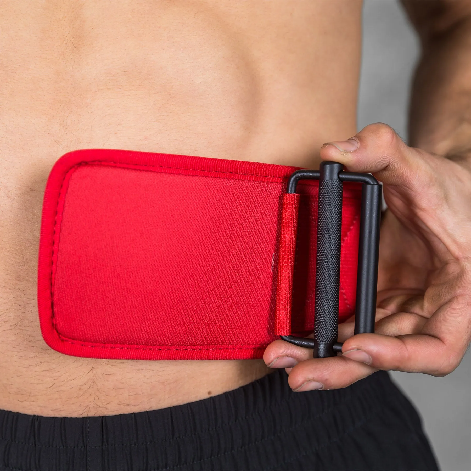 TWL - EVERYDAY 4" VELCRO LIFTING BELT - ARTISAN RED