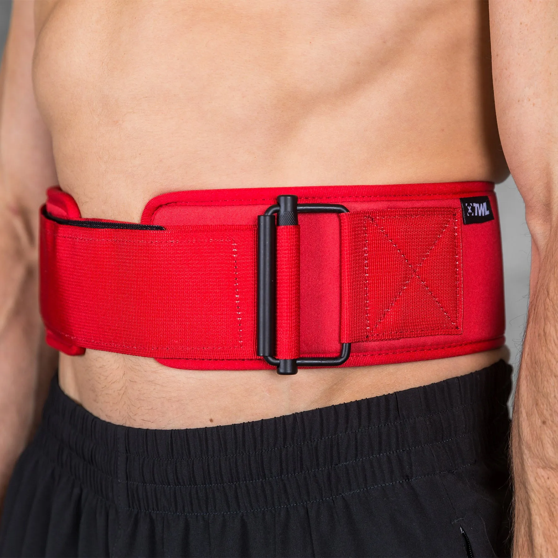 TWL - EVERYDAY 4" VELCRO LIFTING BELT - ARTISAN RED