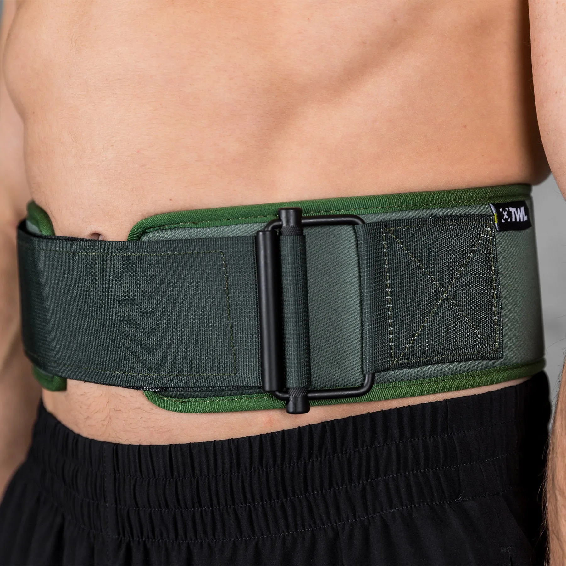 TWL - EVERYDAY 4" VELCRO LIFTING BELT - DARK KHAKI